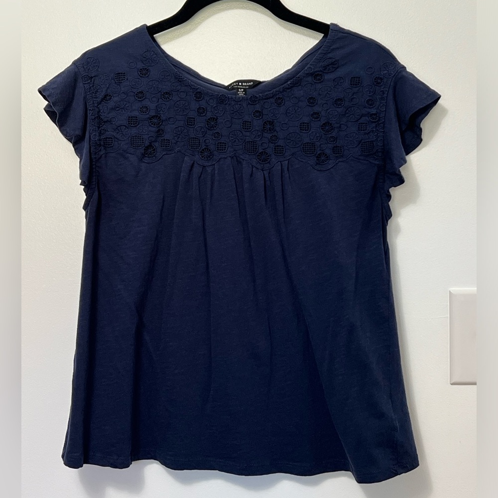 Lucky Brand navy top